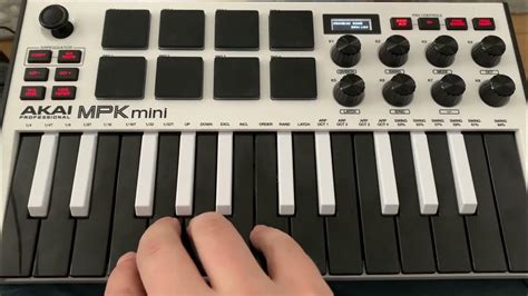 akai mpk mini velocity settings.